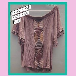 Off The Shoulder Trendy Top